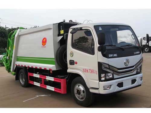国六5T压缩式垃圾车