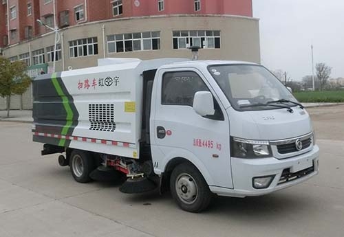 国六蓝牌扫路车