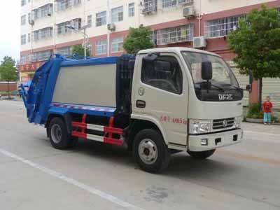 东风蓝牌压缩式垃圾车