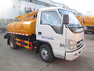 福田蓝牌吸粪车